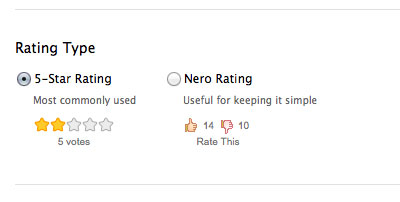 5-Star or Nero Ratings